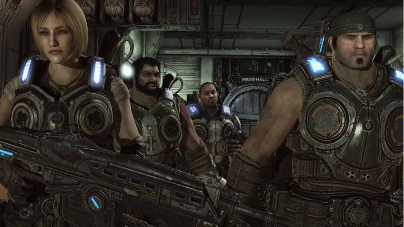Illustration for article titled Brown Badasses Are Back: A Boatload of Gears of War 3 Campaign Screens